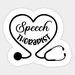Speech Therapist Sticker